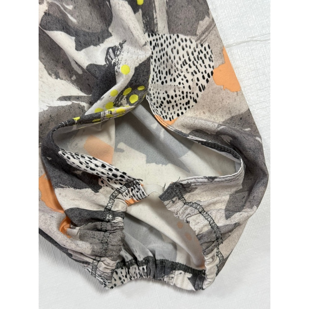 Lululemon Om Pant Mini Art Pop White Multi / Slate Size 6 - Picture 6 of 9